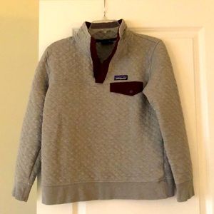 Patagonia quilted pullover!